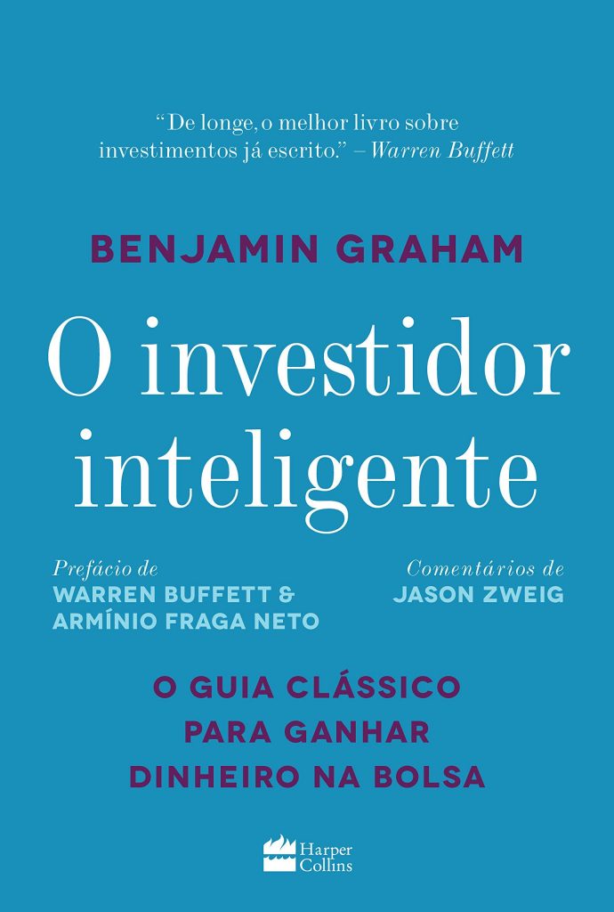 Capa do livro de educação financeira "O investidor inteligente"